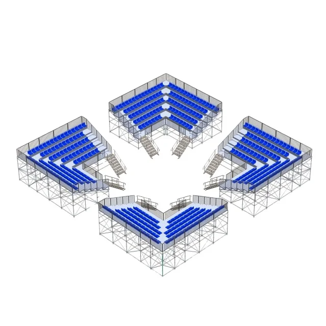 Football soccer stadium seat stadium seating chairs plastic bleacher seats outdoor indoor aluminum sports gym layher grandstand