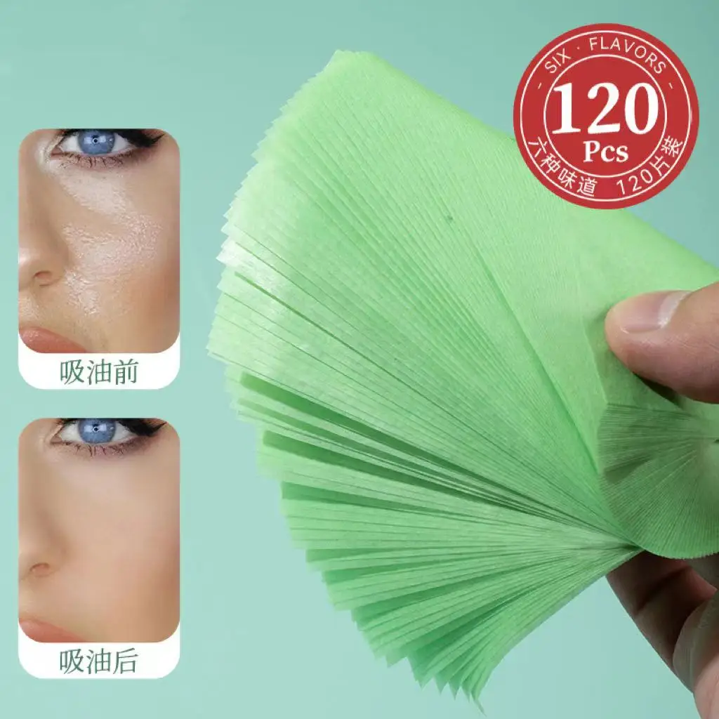 High Quality Makeup Facial Paper Oil Absorbing Sheets for Oil Control Blotting Tissue Premium Oil Blotting Papers