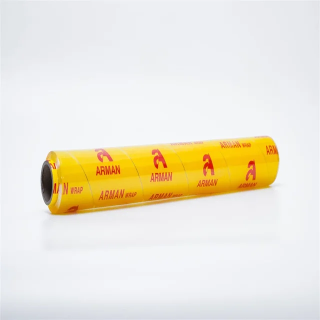 high transparent PVC Cling Film PVC stretch wrap  for fruits and vegetables