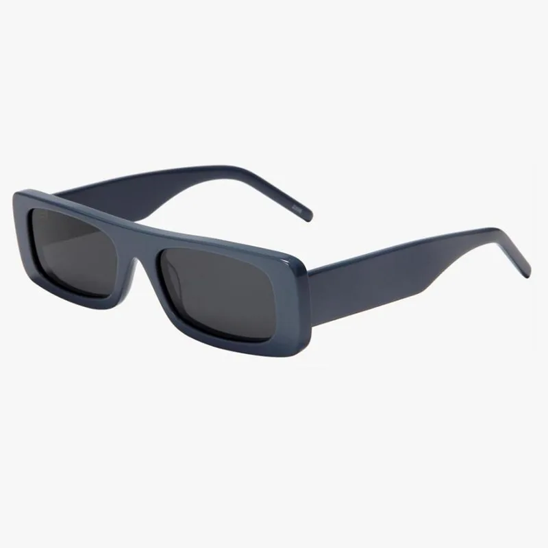Square small frame acetate sunglasses hip pop fashionable eyewear flat top custom logo sun shades glasses