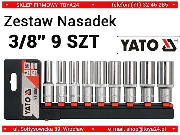 Наборы гнезд и инструментов 1/4, 3/8, 1/2, набор гнезд 3/8 дюйма, 9 шт.