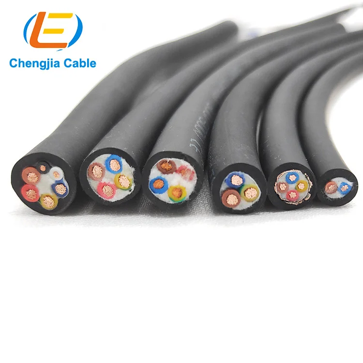 YY508 4X0.5 (20AWG) Shielding electric Multiconductor power cable TPE/PUR Tin copper braid screen Drag Chains Track Cable