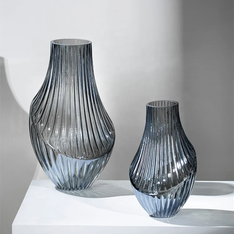 WONDER   European Glass Vases  Creative Living Room Decoration Vases Wedding flower vase