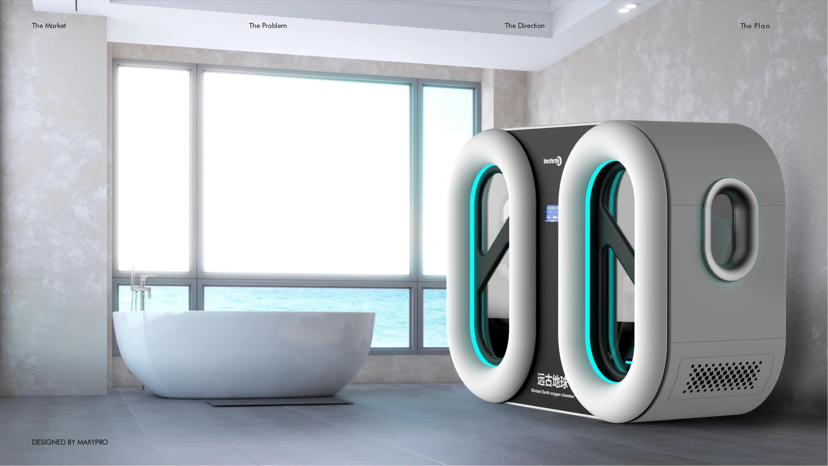 Hard  Oxygen Therapy Single Chamber for Hospital/SPA Capsule/Home/Fitness Club