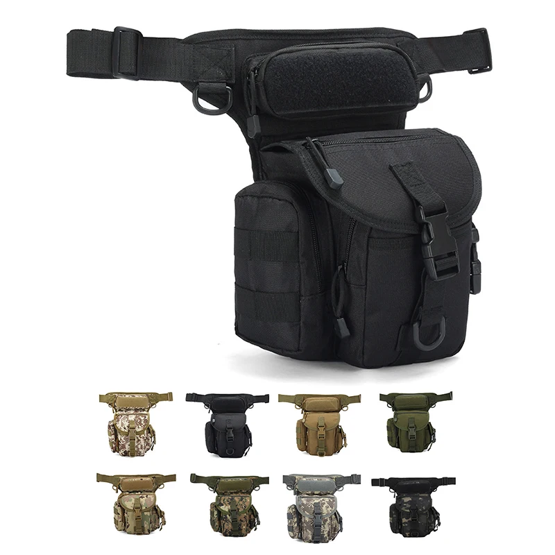 SABADO High Quality Breasted Cold Resistant High Temperature CS Portable Hiking Hunting Gear Tactical Leg Bag