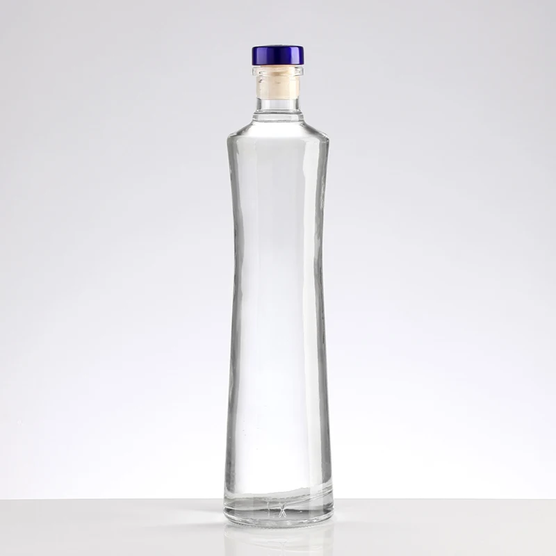 Popular All Over The World Glass Vodka Bottles 500Ml Wine Bottle Glass Glass Wine Bottle