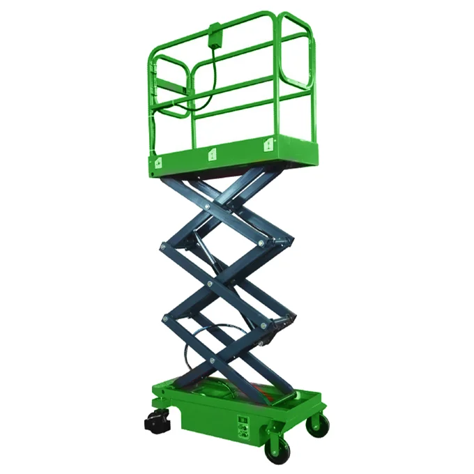 3.9m Work Platform Mini Manual Scissor lift scissor lift platform 300kg