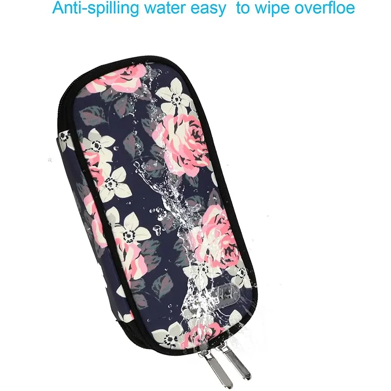 Custom Logo Diabetes Medicine Ice Bag Travel Insulated Breastmilk Cooler Bag Portable Insulin Cooler Bag Case