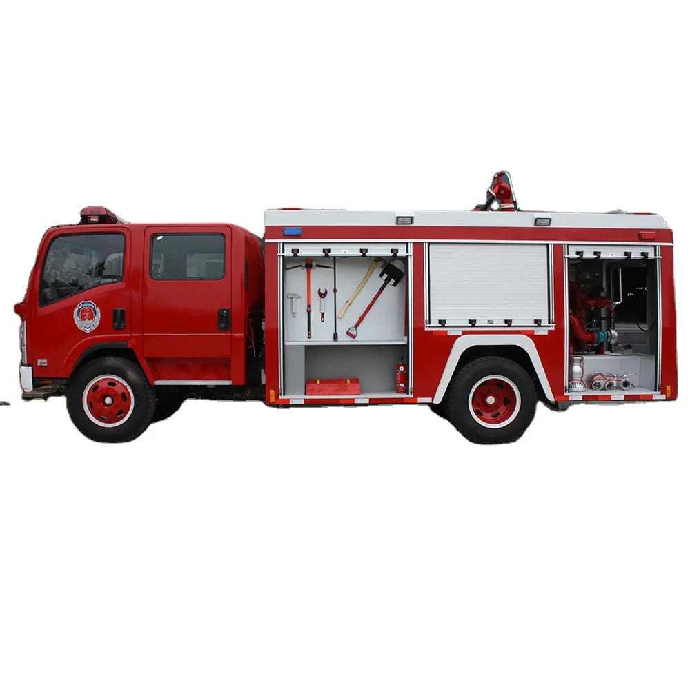 Japan Brand Isuzu 700p Firefighter Truck 4000Liters Water Tanker Fire 4x2 Fighting