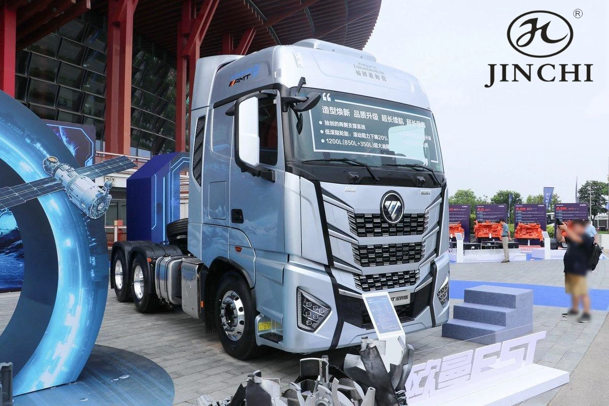 Foton Auman EST Heavy Duty Truck 6x4 4X2 6X2 Logistics Transportation Tractor Flatbed Truck With Diesel Cummins Engine china