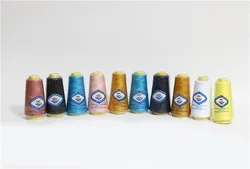 hot Selling  40/2 40s/2 100% spun polyester sewing thread for factory polyester sewing thread