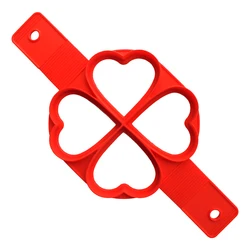 Egg Pancake Ring Nonstick Pancake Maker Mold Silicone Egg Cooker Fried Egg Shaper Omelet Moulds for Kitchen Baking Accessories