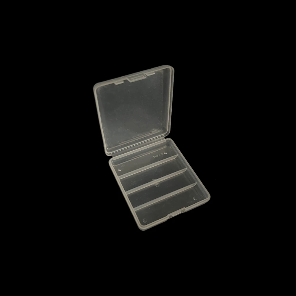 Wholesale Transparent Batteries Mini Container Plastic Small Storage Box