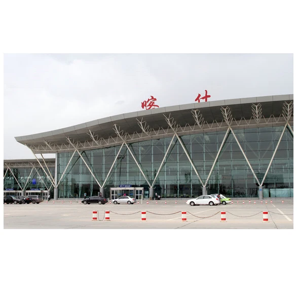 
Large span steel pipe truss structure Station /Terminal roof 