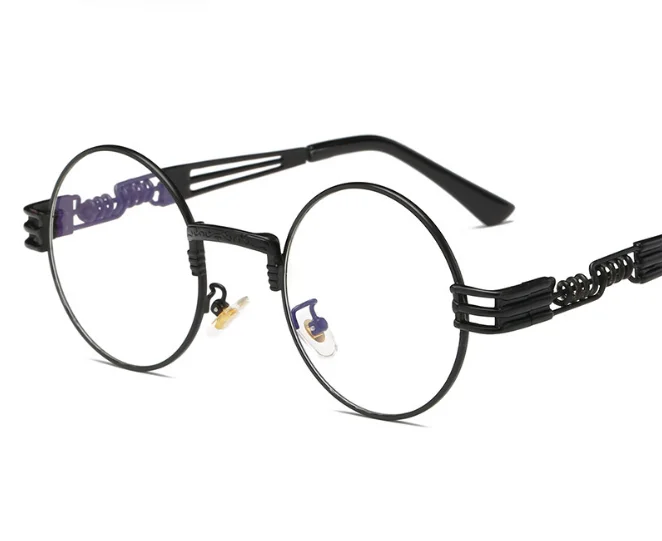 2022 8010 classic punk steam round fashion sunglasses USA sunshades sun glasses