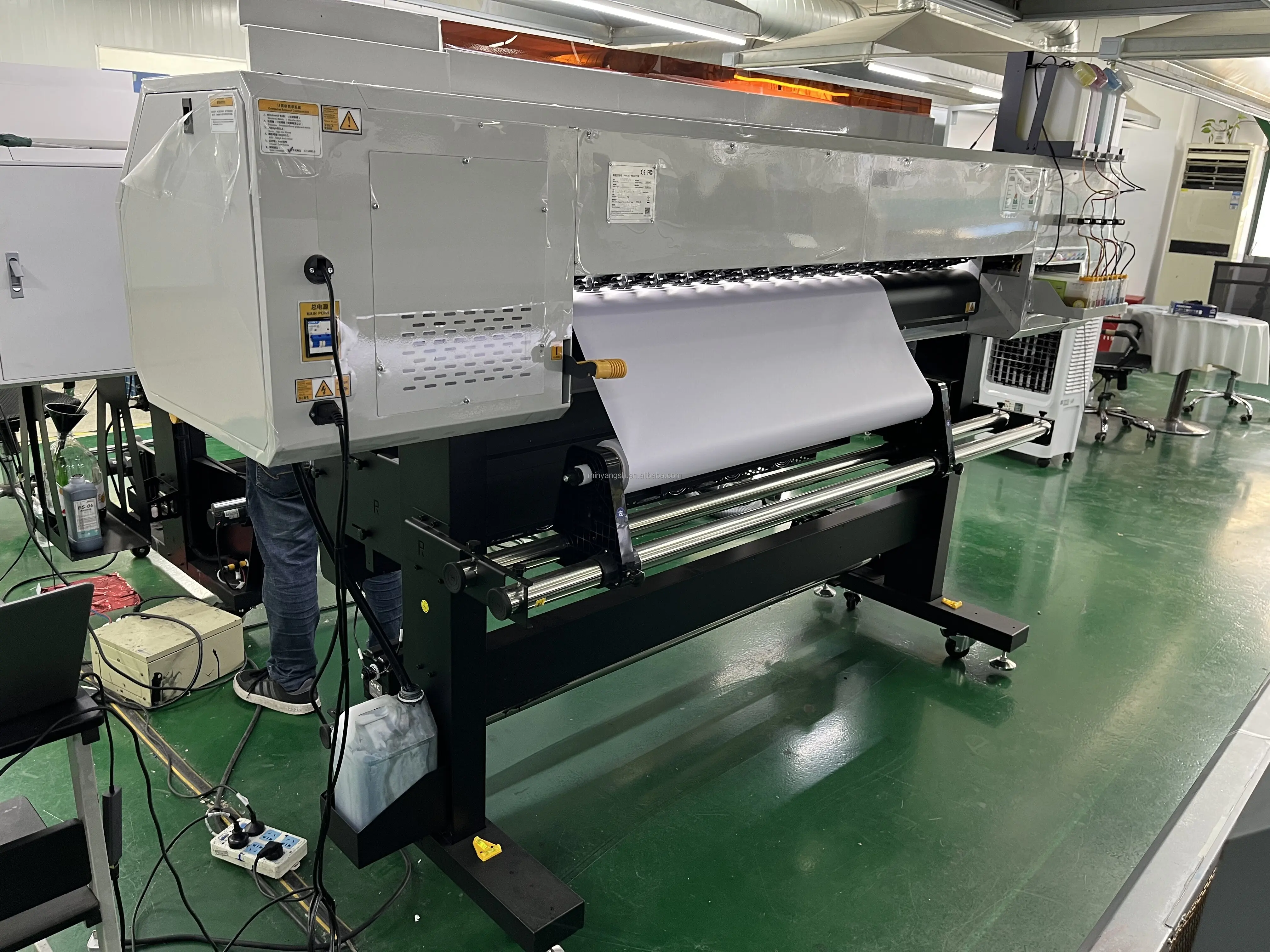Infiniti FY-1600ES Best price 1.6m pvc wall sticker vinyl wrap advertising tarpaulin printer
