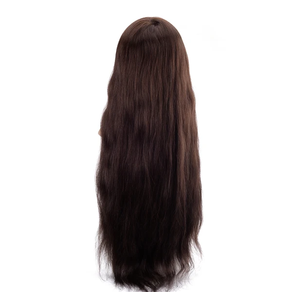 Newtimes hair top quality injected silicone skin women long human hair toupee full wigs