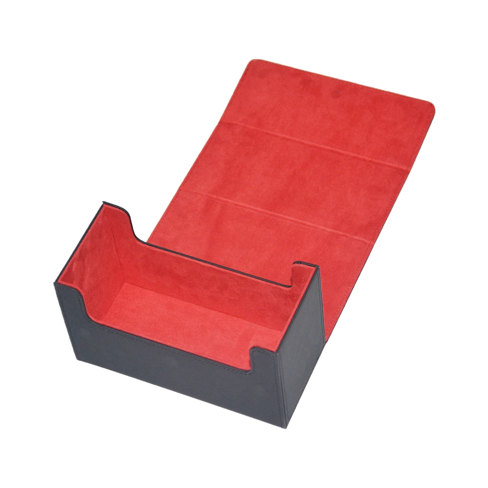 Wholesale Luxury PU Leather Storage Box For Toploader Ul-tra-pro