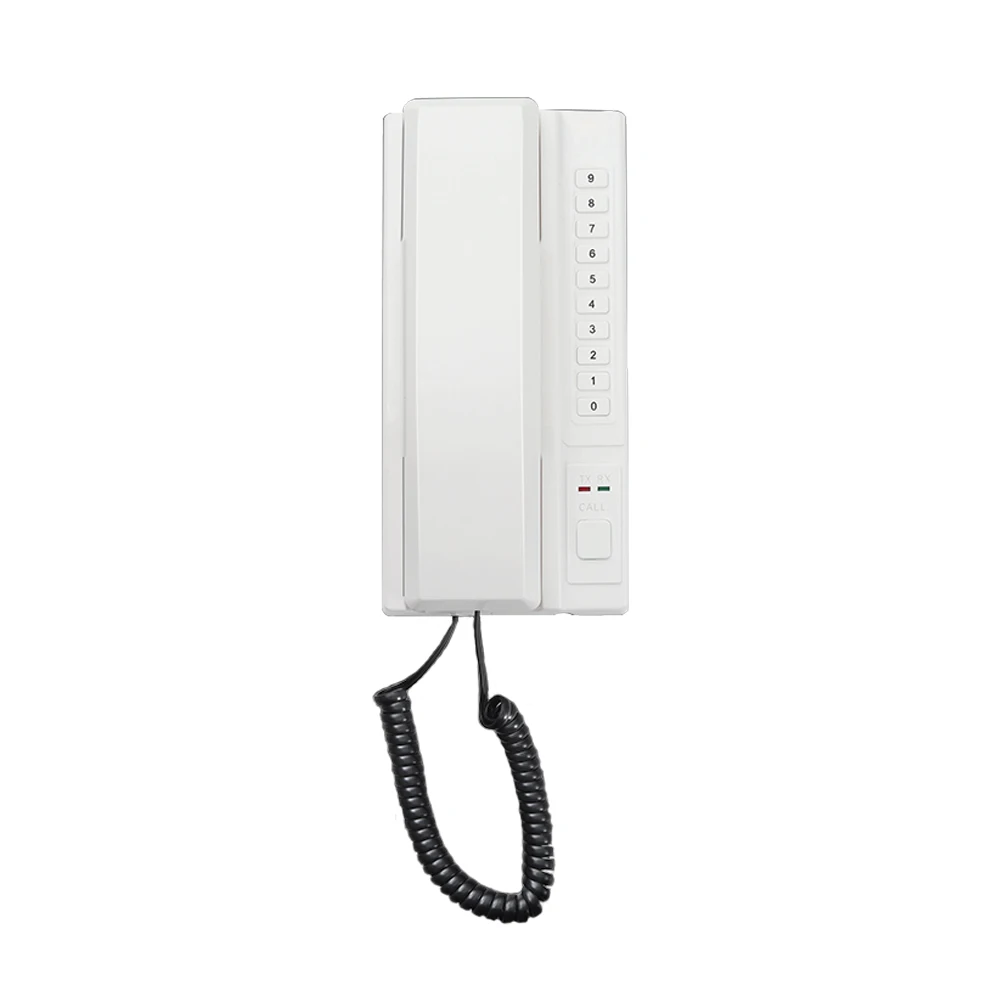 Jiantao White Rechargeable Convenient Wireless Calling System Intercom Phone For Office Home