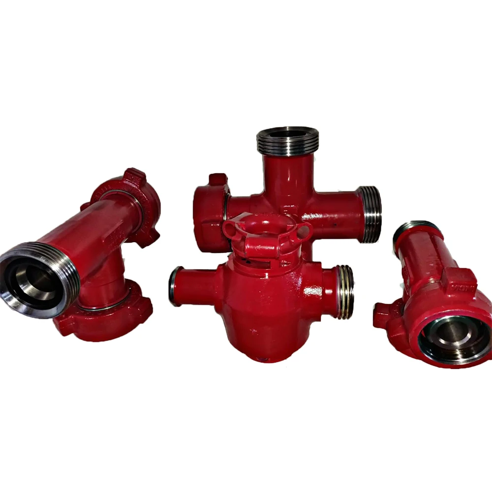 Oilfield API 6A 2 inch 3 inch forged high pressure pipe fittings elbow tee cross