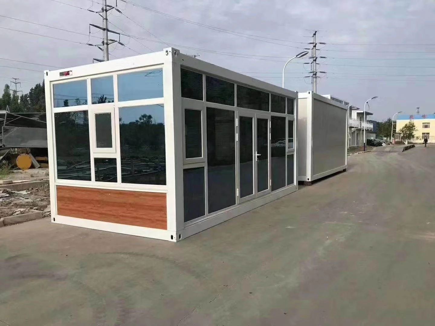 3 Bedroom Prefab House Villa Design Portable Living Container House Flat Pack Homes