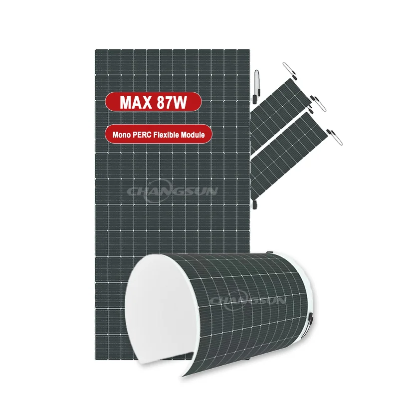 high quality panneaux solaires de price 500w 1000W 300w 200W 60W ETFE thin film curved flexibles solar panel