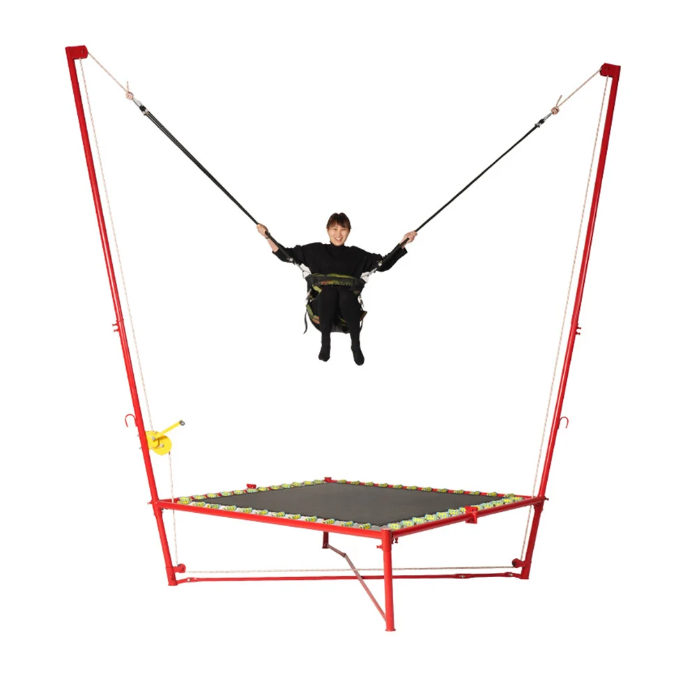 Top Recommended Soft Spring Trampoline with Safety Net and Ladder and Trampoline Fabric Heavy Duty Mat