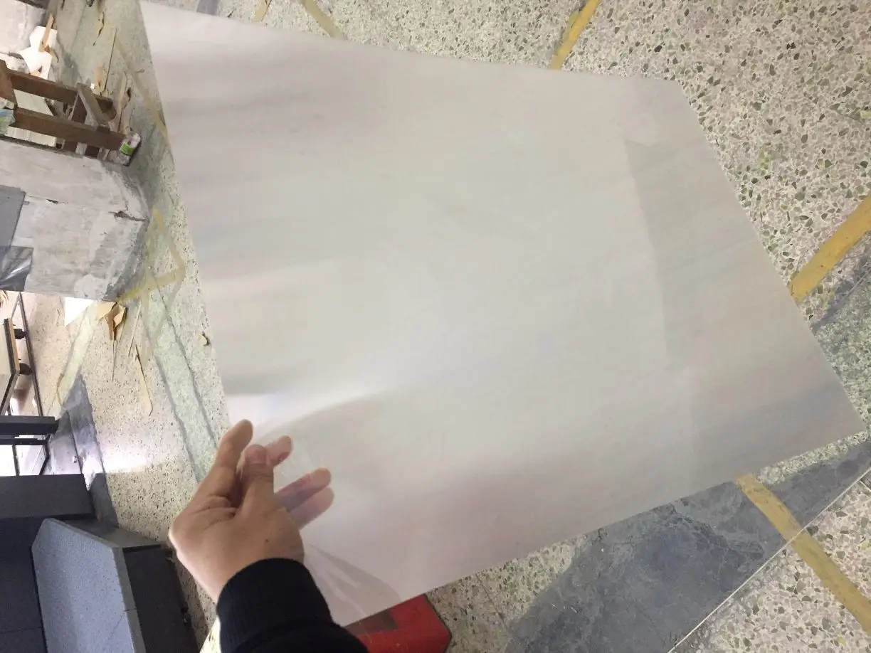 Zebulun 3D lenticular sheet 100 LPI / 0.58MM Thickness/ size 710*510 mm PET Plastic 3D flip effect lenticular  lens for printing