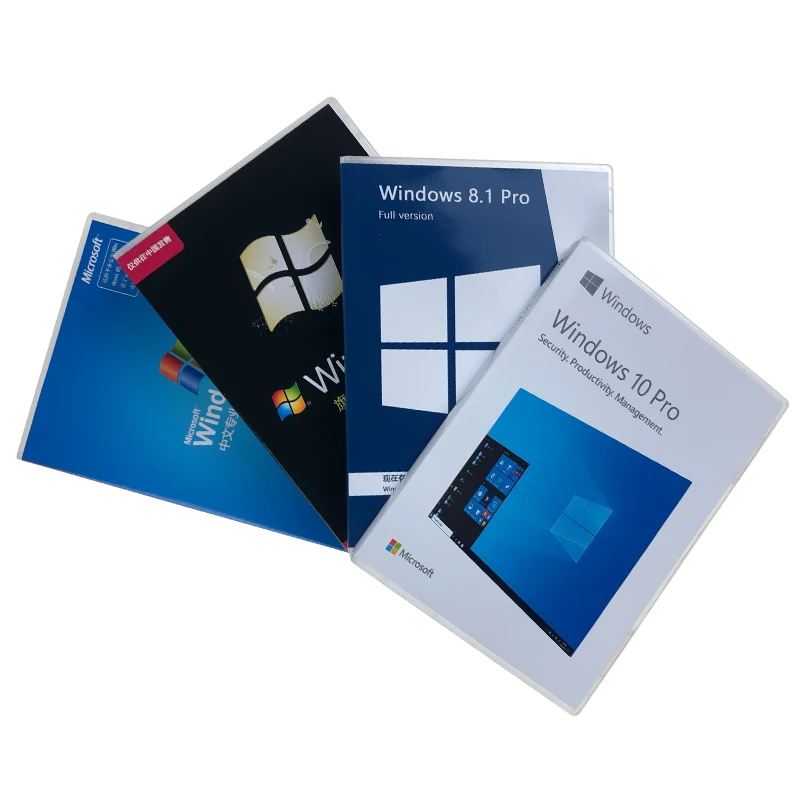 Онлайн 24 часа Бесплатная доставка Быстрая Microsoft Windows 10 Pro ключ DVD CD