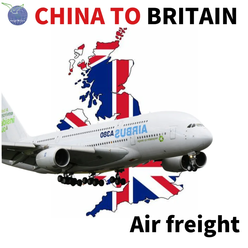 Cheap door to door air shipping rates from china to London Air port