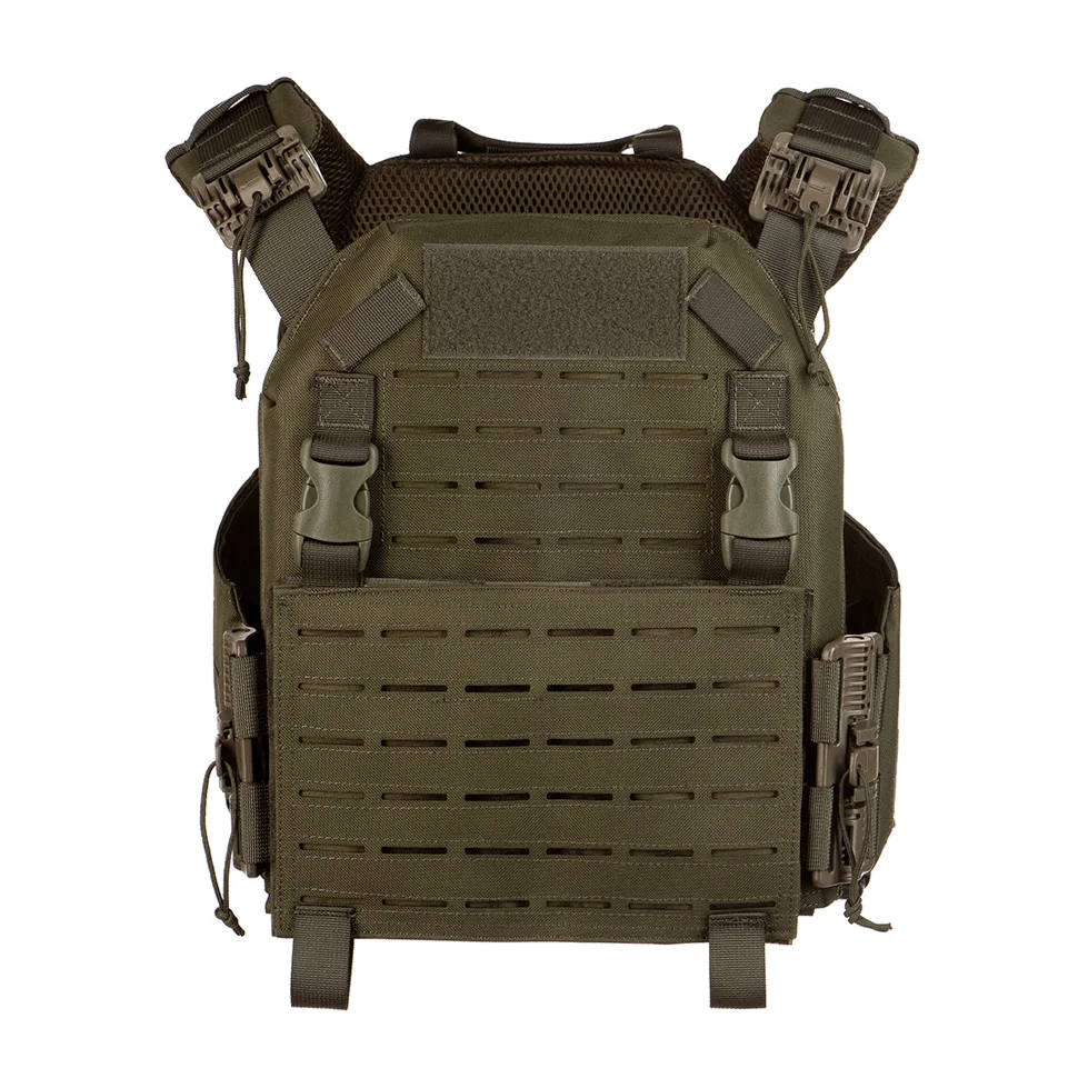 Training Plate Carrier Laser Cut Molle System Hunting Quick Release Tactical Vest