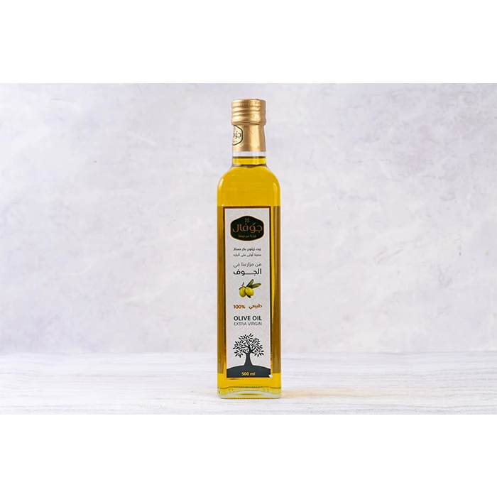 Mini Fitness Stir-fry With Refined Olive Oil  Pure Clear Yellow Gift Customized Bottle Glass Extra Virgin Olive Oil