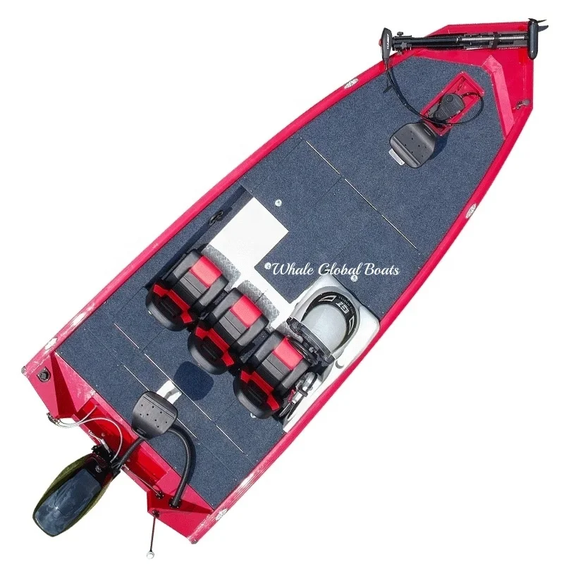 Customized Color China Supplier Good Quality Fishing Bass Boat Aluminum Boats for Sale