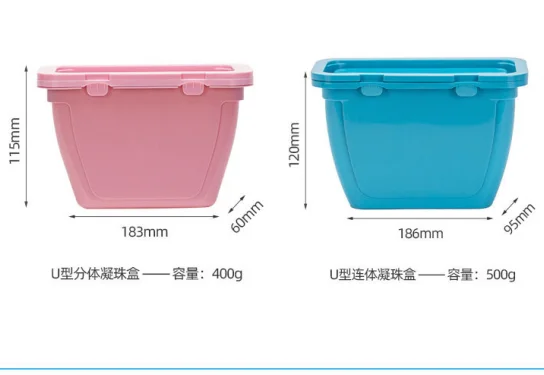 Wholesale Empty Laundry Pods PP Boxes The Laundry Pod Container Detergent Capsules Plastic Container