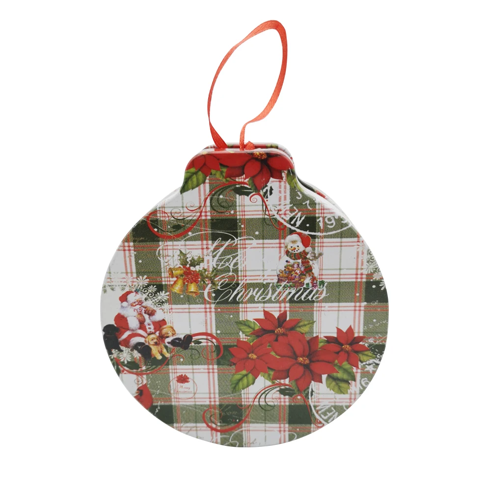 Fast Shipping custom printed mint food canning packaging empty metal round candy cans sale children christmas gift tin box