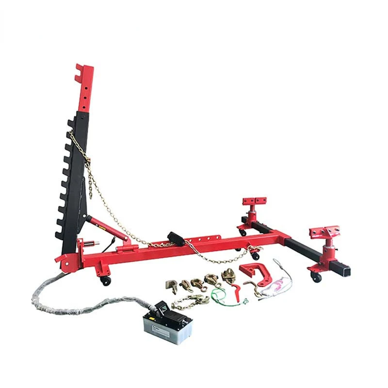 Car Body Repair Equipment With Pulling Tower for All Kinds Of Vehicles Car Chassis Straightening Bench