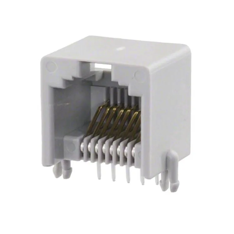 52018-8xx6 модульный Женский Джек 90 градусов неэкранированный RJ45 RJ11 RJ12 разъем