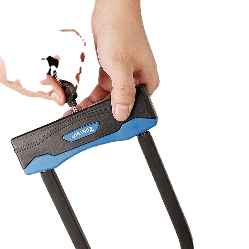 TONYON Custom pattern thumped sheared good bicycle anti theft u shaped lock