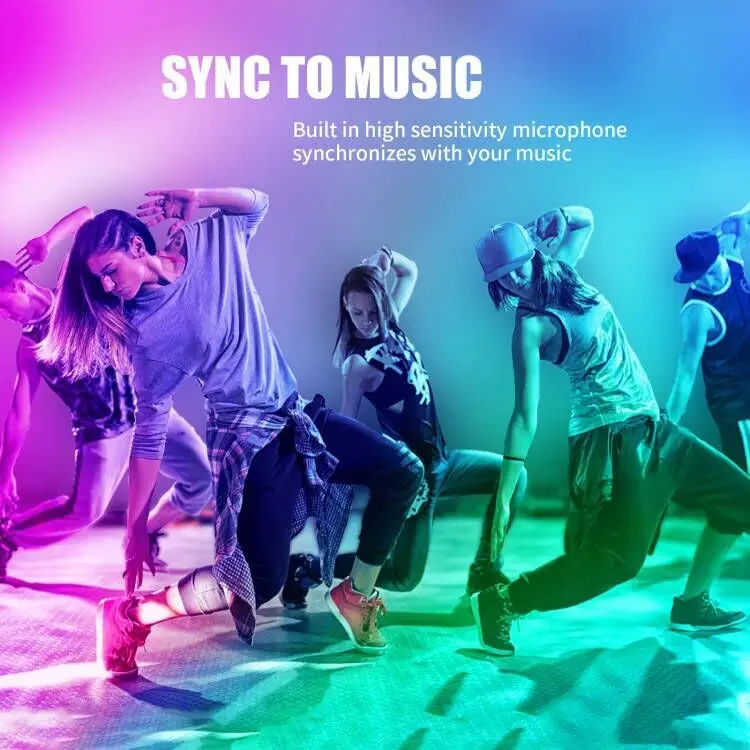 Indoor Tuya Music Sync Modes TV Backlight Multicolor RGB Ambient Lighting Remote Gaming Lights bar Smart led table lamp