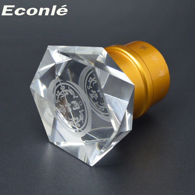 Glass Bartop Anodized Aluminum-plastic Guala Cap Screw Snap Lid with Antipilfer Ring tapon a presion para botella de licor