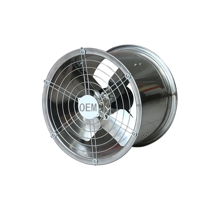 Portable High Pressure Axial Flow Industrial Exhaust Air Blower Fan