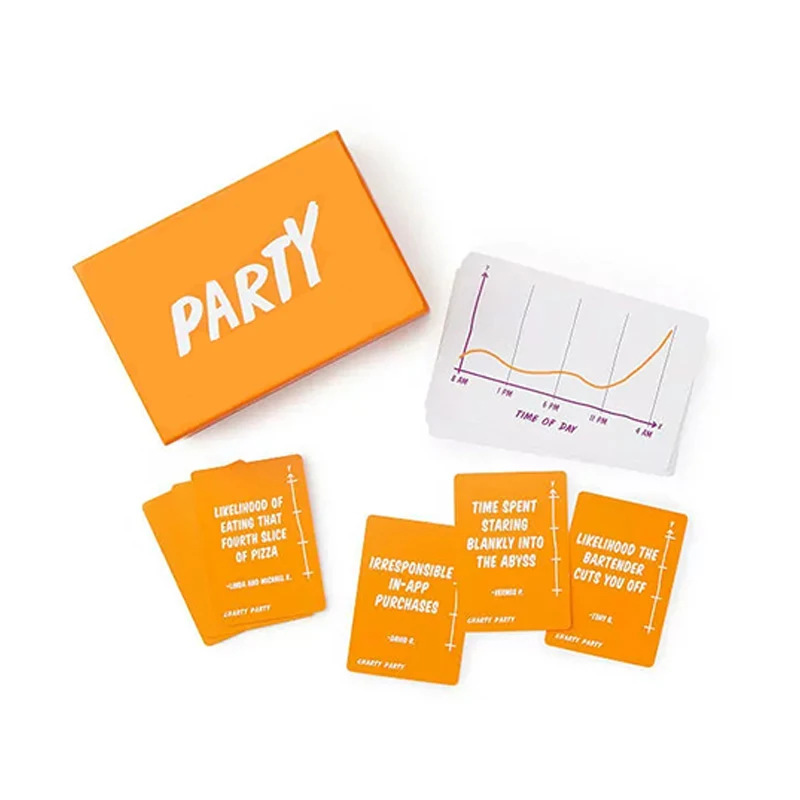 Custom foldable family paper peg board game and box printing for family travel with dice token spinner