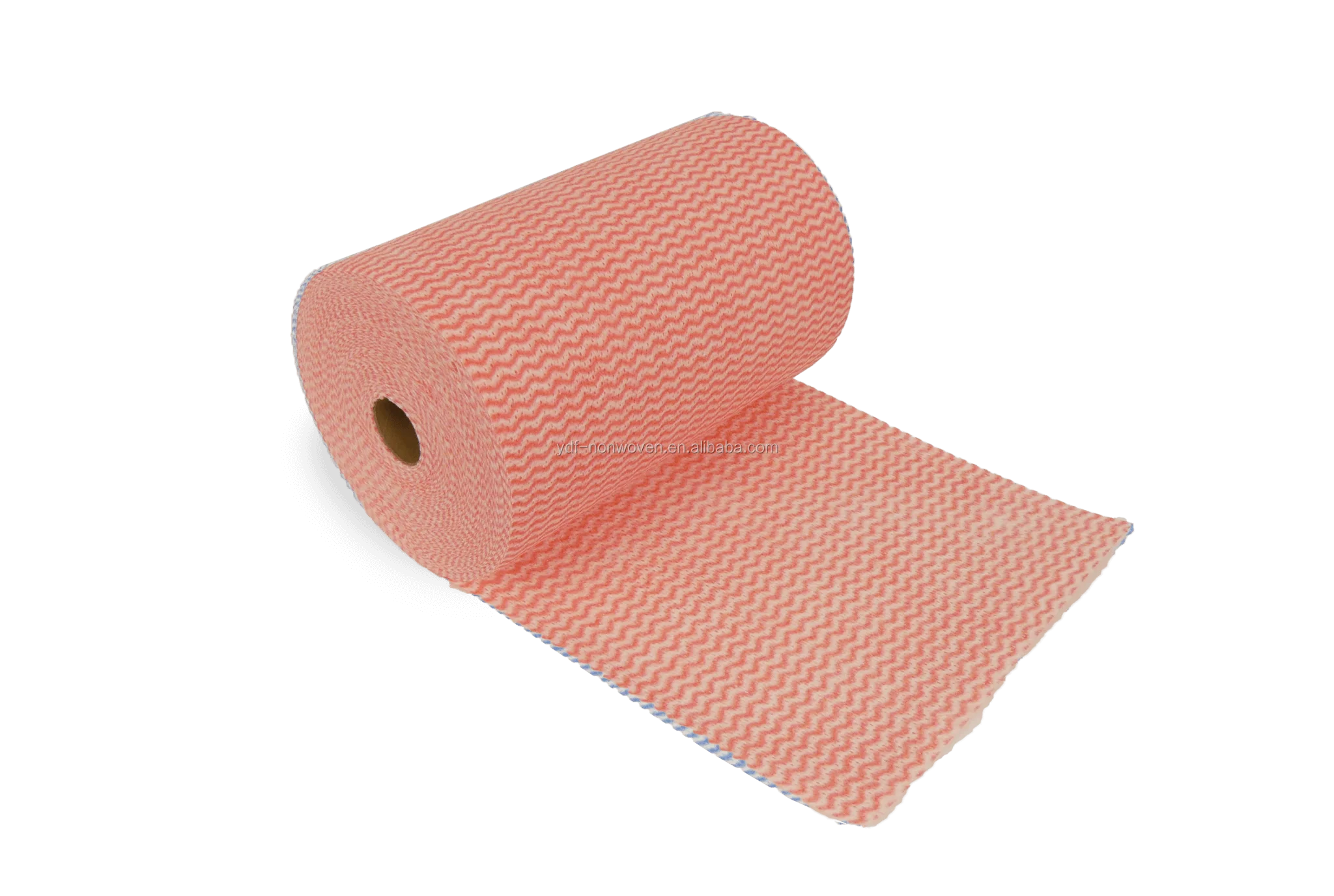 55% woodpulp 45%polyester spunlace nonwoven industrial wiping rolls