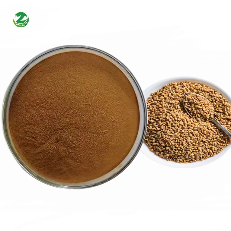 Заводская поставка, высокое качество, экстракт семян пажитника, порошок 50% сапонинов