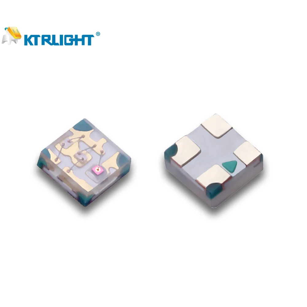 KTRLIGHT Customizable Common Anode 1010 0404 SMD RGB Led Chips Diode Polaridad RGB SMD LED
