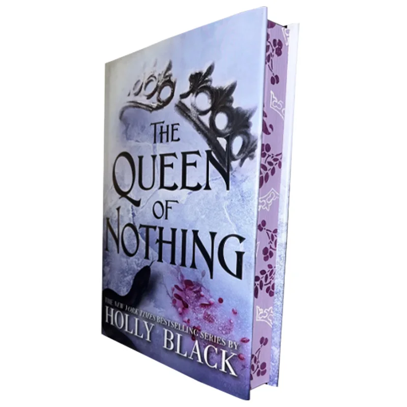 Printing Factory Custom Book Printing Services Hardcover Books with Painted Sprayed Edge Novel Book Printing