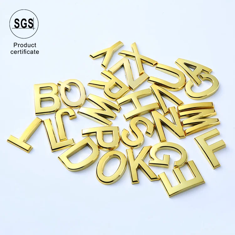 Hot Selling Wholesale Modern Abs Plastic House Apartment Office Hotel Room Plate Sign Door Number