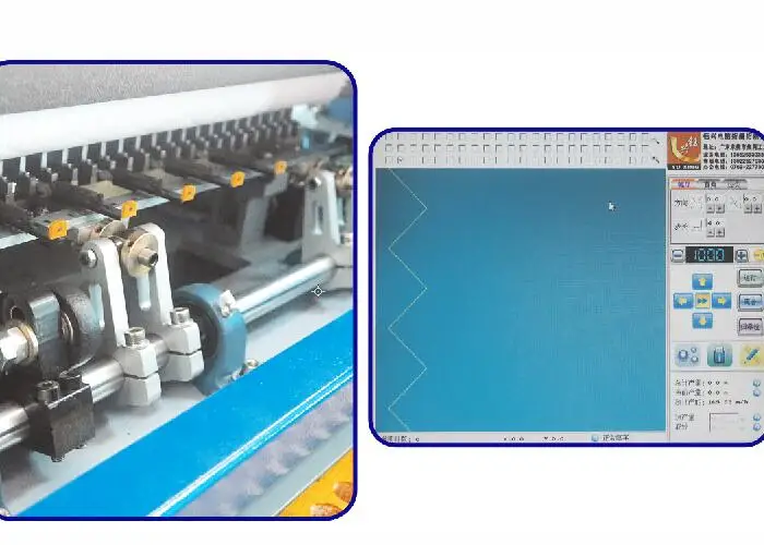 Cheap computerized comforter making machine, industrial quilting machine making duvet
