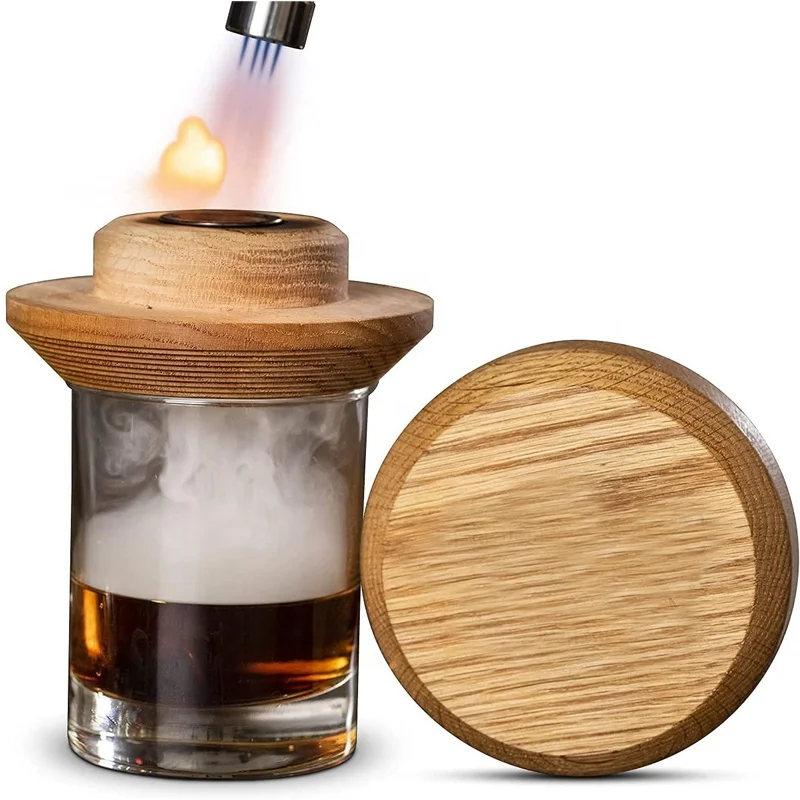 Premium quality manufacture supply oak cocktail smoker kit
