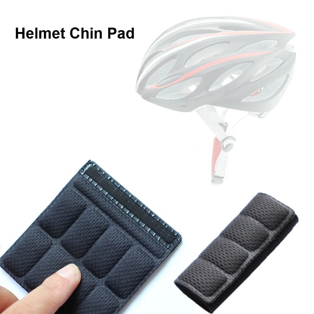 Cycling Helmet Chin pads Bike Bicycle Helmet Chin Sponge Filling Sport Cup Padding